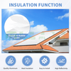 Construction Grade Aluminum Foil Air Bubble Insulation Packaging Material