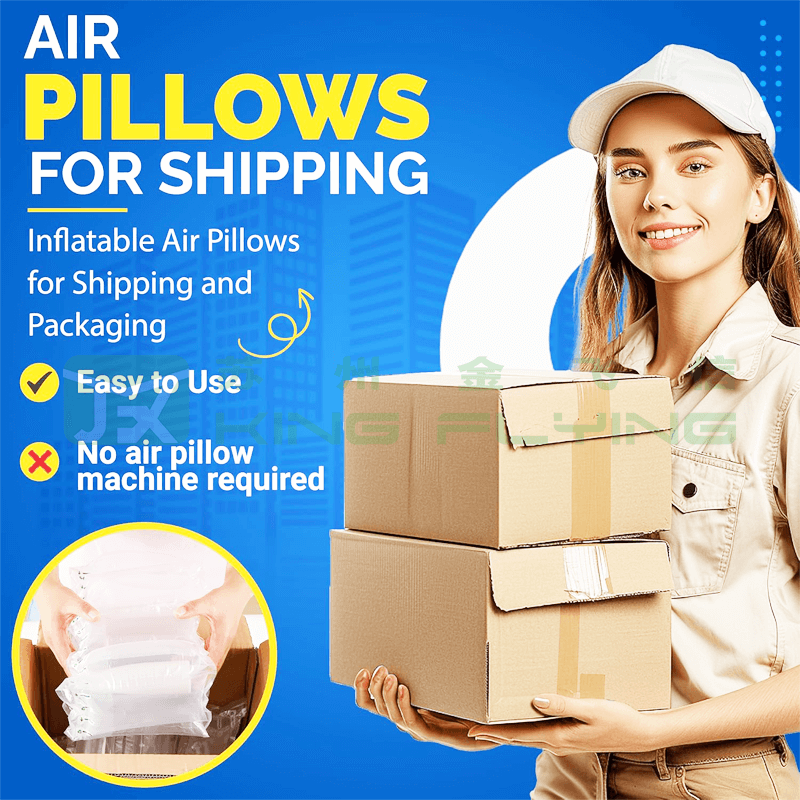 Wholesale Inflatable Plastic Air Pillow Cushion Packaging Bag