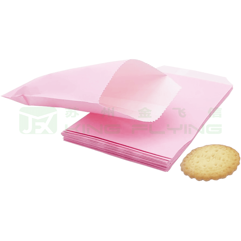 Custom Logo Eco Friendly Packaging Compostable Glassine Waxed Paper Bag