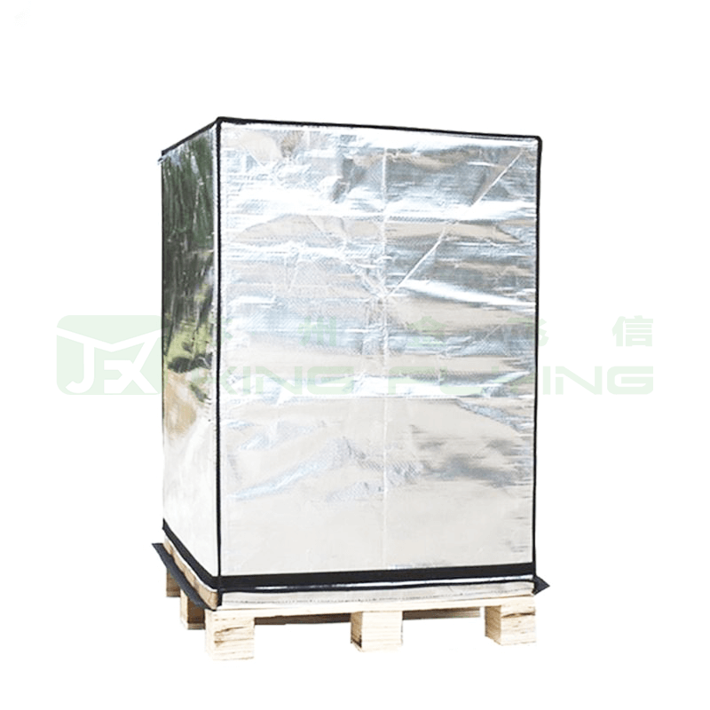 Custom Insulated Double Aluminum Pallet Cover For Seafood