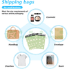 Custom Printed Mailing Recyclable Plastic Courier Packaging Bag For Clothes