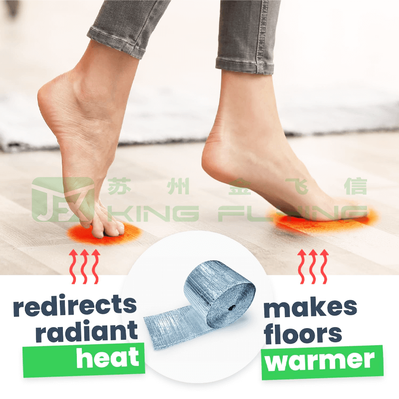 Heat Roof Building Acoustic Insulated Aluminium Foil Bubble Insulation Material