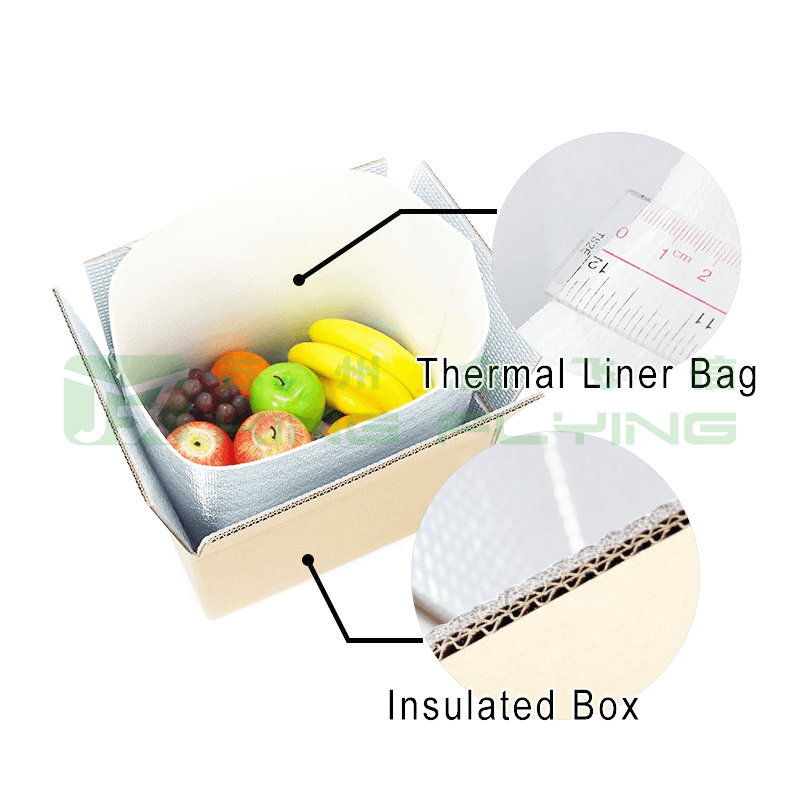 Pearl Cotton Thermal Insulated Bag For Hot Cold Food Packaging