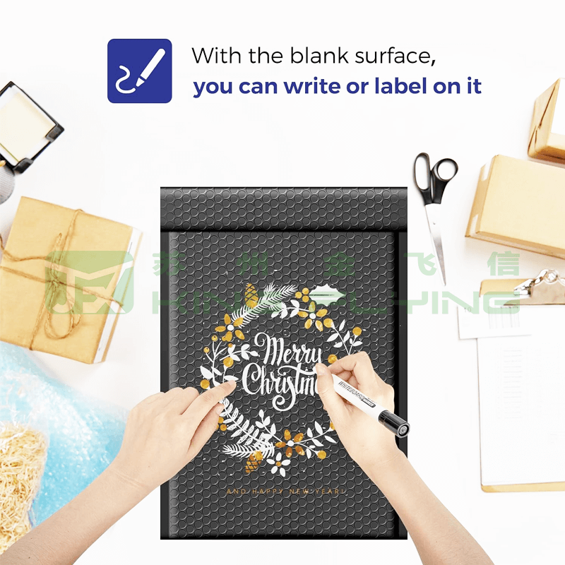 Customized Printed Poly Shock Resistant Packaging Bubble Padded Envelope