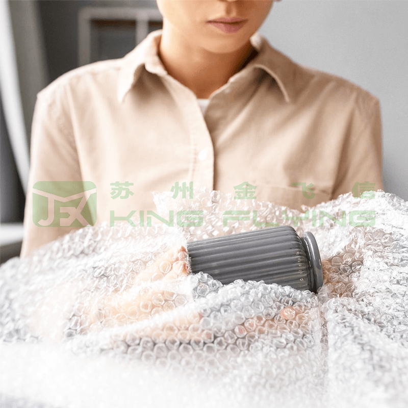 PA PE Transparent Cushion Inflatable Air Bubble Protective Packaging Film