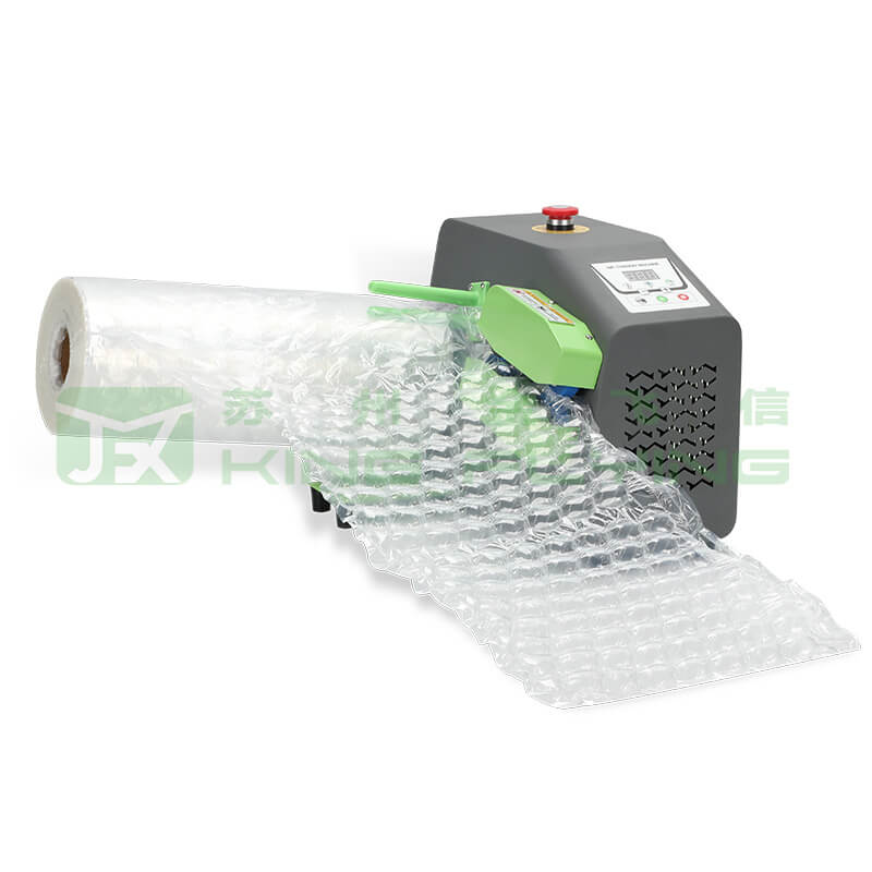 Air Cushion Film Winding Rack Coiling Table Machine