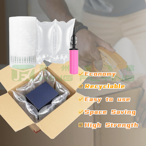Versatile Inflatable Air Pillow Packaging Bag For Fragile Goods Protection
