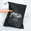 Custom Logo Printed Frosted Plastic Packaging Bag With Zipper Lock
