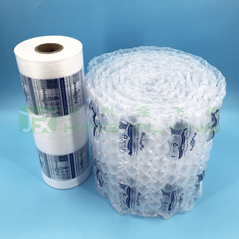 High Quality PA PE Transparent Cushion Inflatable Air Bubble Film