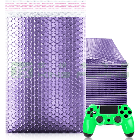 Custom Bubble Padded Cushioned Aluminum Foil Packaging Mailer For Cosmetics