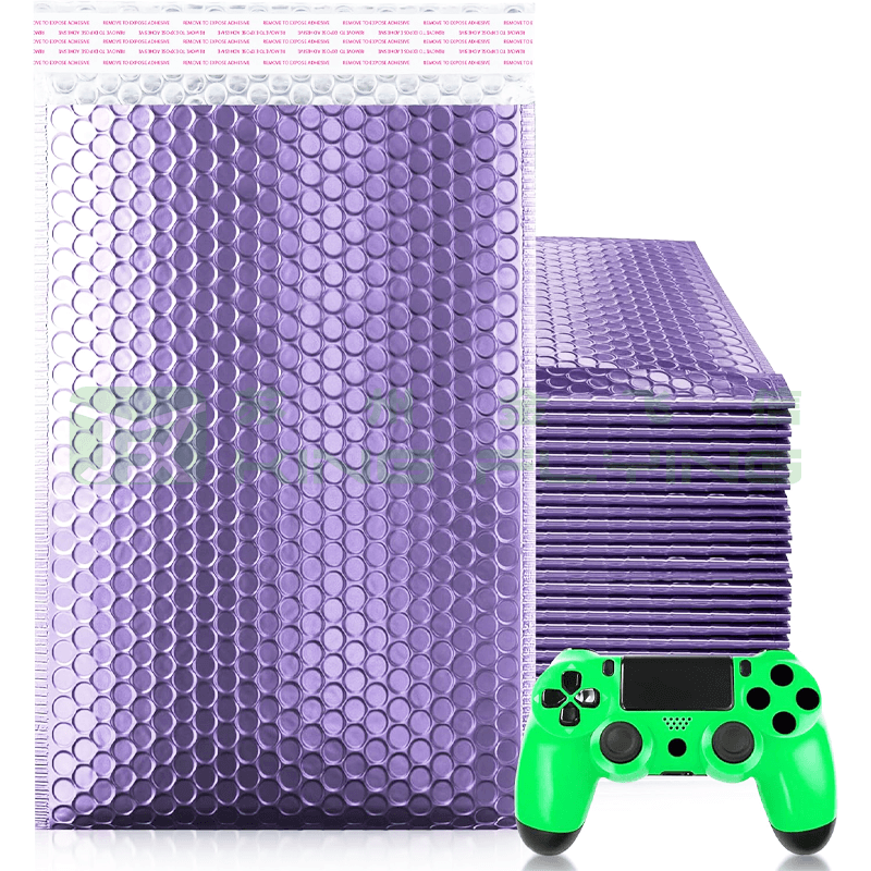 Custom Bubble Padded Cushioned Aluminum Foil Packaging Mailer For Cosmetics