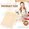 Self-Adhesive Semi-Waxed Eco-Friendly Durable Glassine Paper Bag For Clothing Packaging