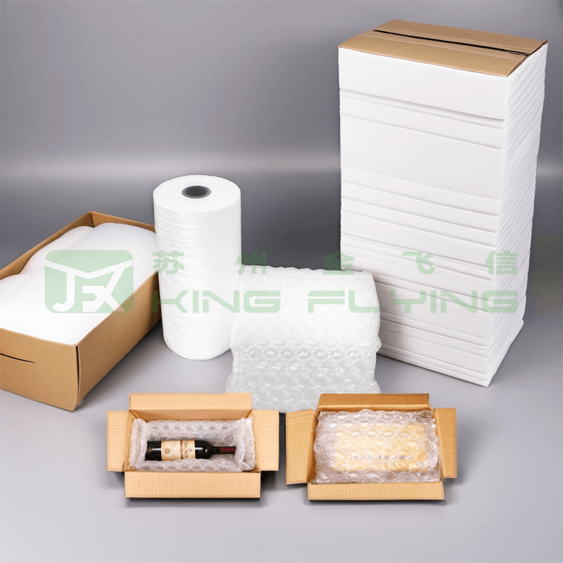 Customizable Transparent Inflatable Air Bubble Cushion Packaging Film