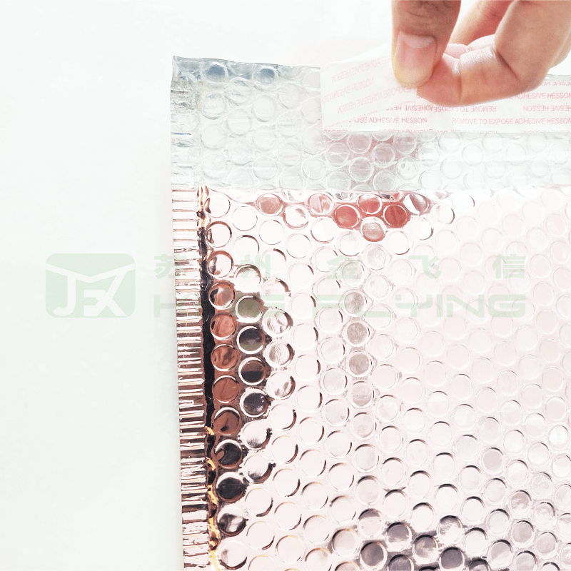 Environmentally Friendly Punch-Resistant Customized Design Metallic Bubble Express Bag