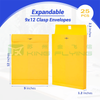 Printed Shipping Mailing Expandable Kraft Paper Packaging Mailer