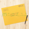 Size Paper Recycled Kraft Expandable Cardboard Envelope For Fabric