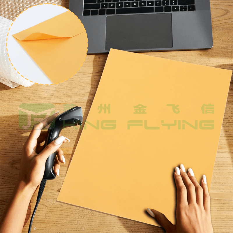 Shopping Custom Size No Pollution Eco-friendly T-shirt Kraft Shipping Bag