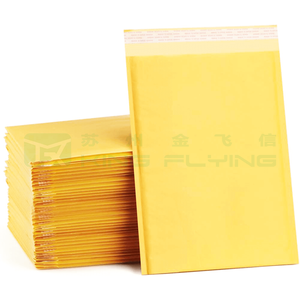 Biodegradable Kraft Padded Bubble Custom Logo Express Mailing Packaging Bag