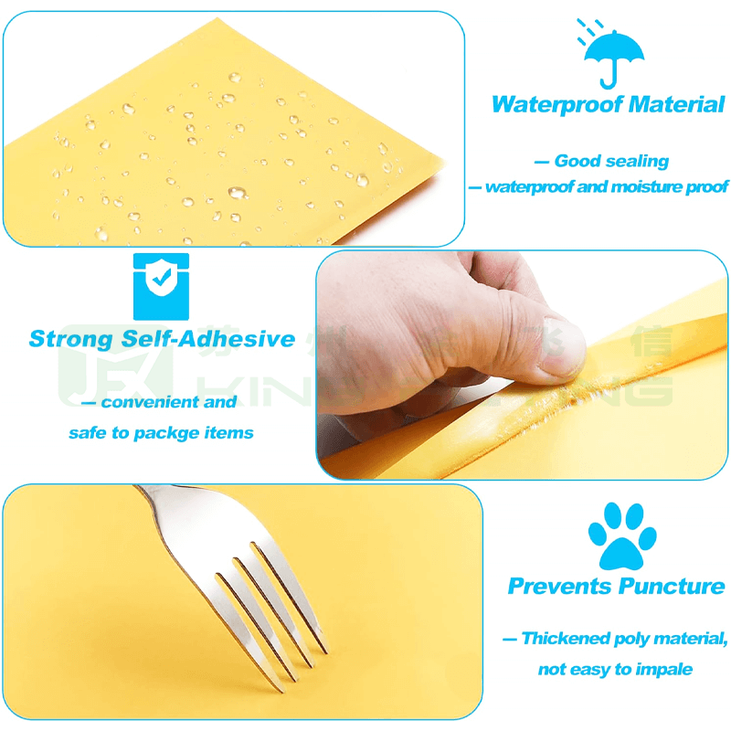 Customize Biodegradable Recycled Kraft Bubble Compostable Shipping Bag