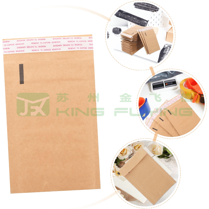 Honeycomb Padded 100% Compostable Kraft Paper Shipping Bag