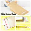 Custom Logo E-Commerce Apparel Packaging Eco-Friendly Kraft Postal Paper Bag