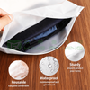 Ziplock Biodegradable Custom Printed Logo Jewelry Frosted Plastic Bag
