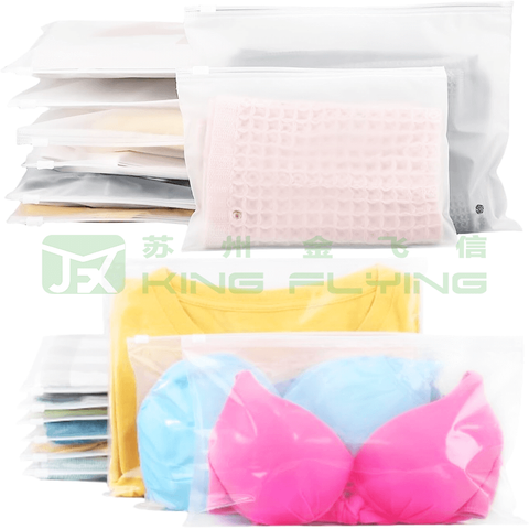 Factory Eco Friendly Custom Resealable Slider Zip Poly Bag