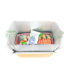 Aluminum Bubble Keep Cold Fresh Shipping Thermal Insulated Delivery Bag