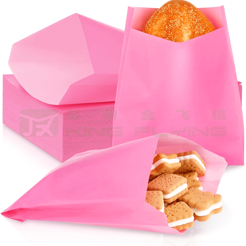 Custom Printed Self-Adhesive Waxed Glassine Paper Bag For Socks Storage