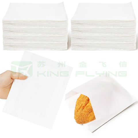 Custom Biodegradable Recycled Self-Adhesive Sealed Transparent Wax Glassine Bag