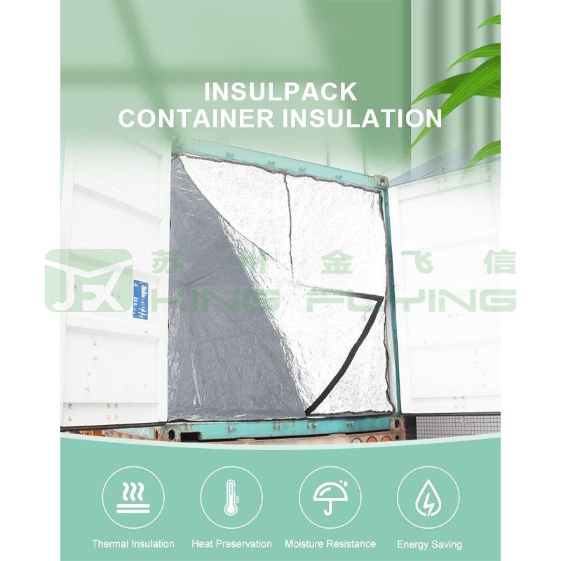 Factory Reusable Thermal Insulated Pallet Cover For Logistics Shipping Protection