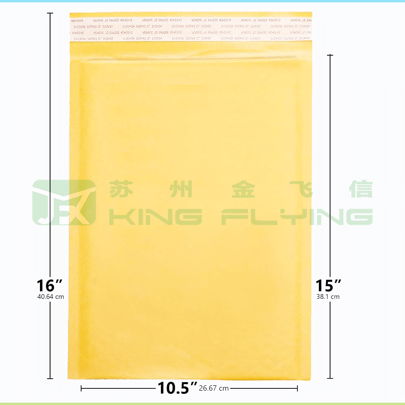 Eco-Friendly Recycled Kraft Paper Bubble Padded Mailer For Sustainable Packaging