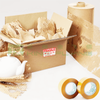 2025 Hot Sales Multi-size Kraft Perforated Wrapping Paper Honeycomb Roll