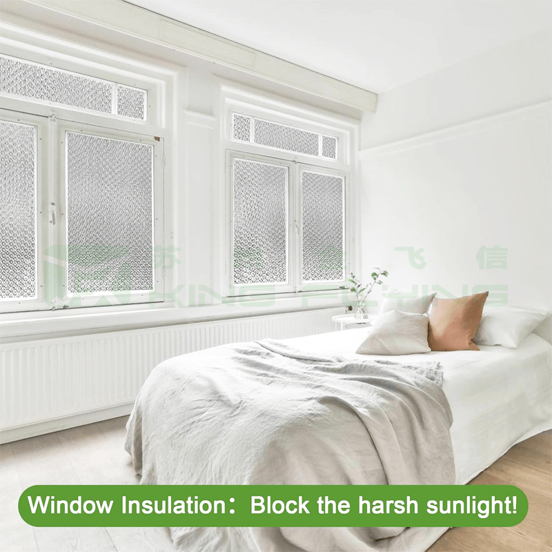 Bubble Thermal Insulation Aluminum Foil Reflective Fireproof Insulated Packaging Material