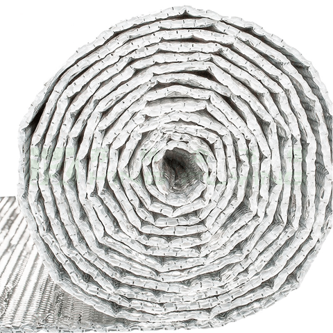 Fire Retardant Reflective Aluminum Foil Bubble Thermal Isolation Packaging Material