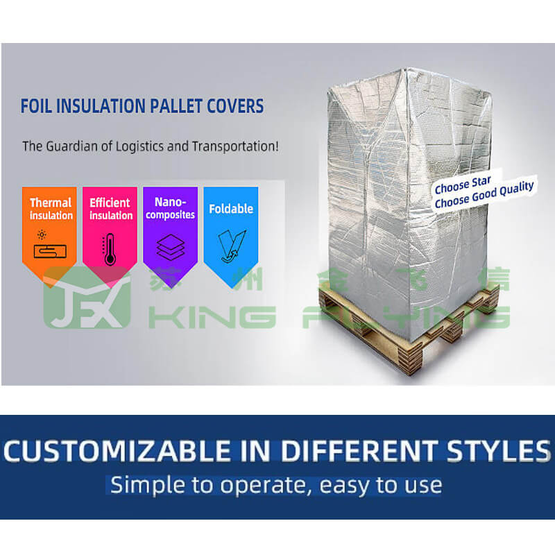 Premium Thermal Insulation Pallet Packaging Cover For Food