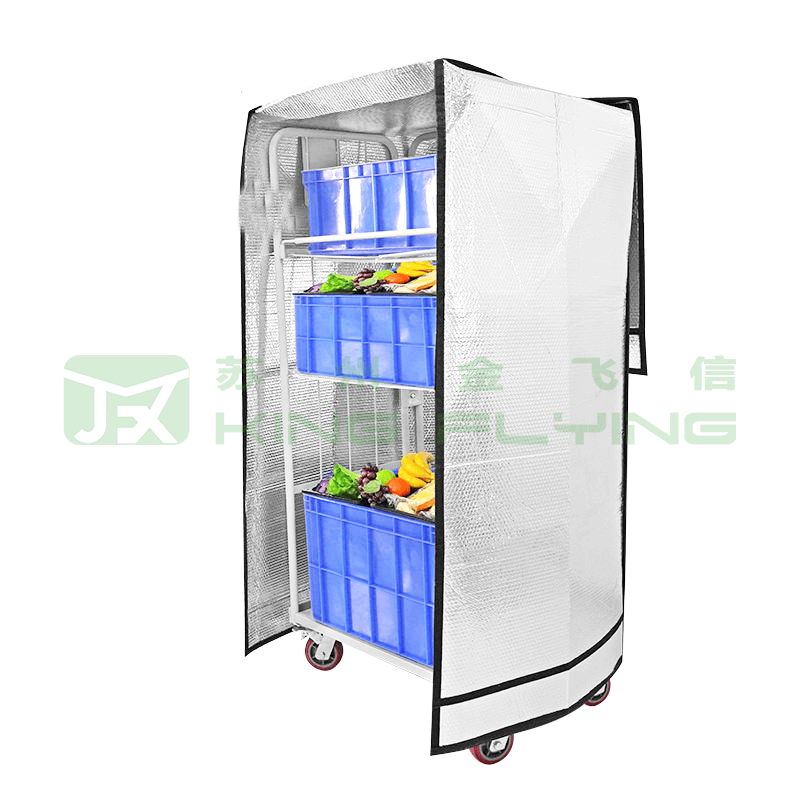 Factory Customized Reusable Thermal Insulated Logistics Shipping Protection Pallet Cover