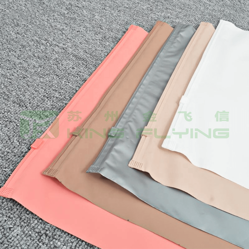 Waterproof Custom Logo Printed Plastic Bag With Zipper Lock