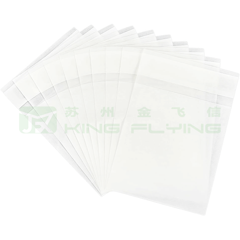 Custom Printed Sustainable Eco-Friendly Waterproof Glassine Paper Bag For Clothing