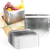 Aluminum Foil Thermal Insulated Box Liner Keep Cold Hot Bag