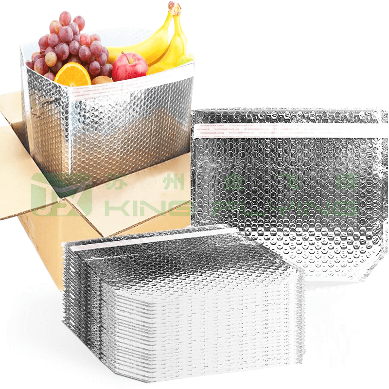Aluminum Foil Thermal Insulated Box Liner Keep Cold Hot Bag