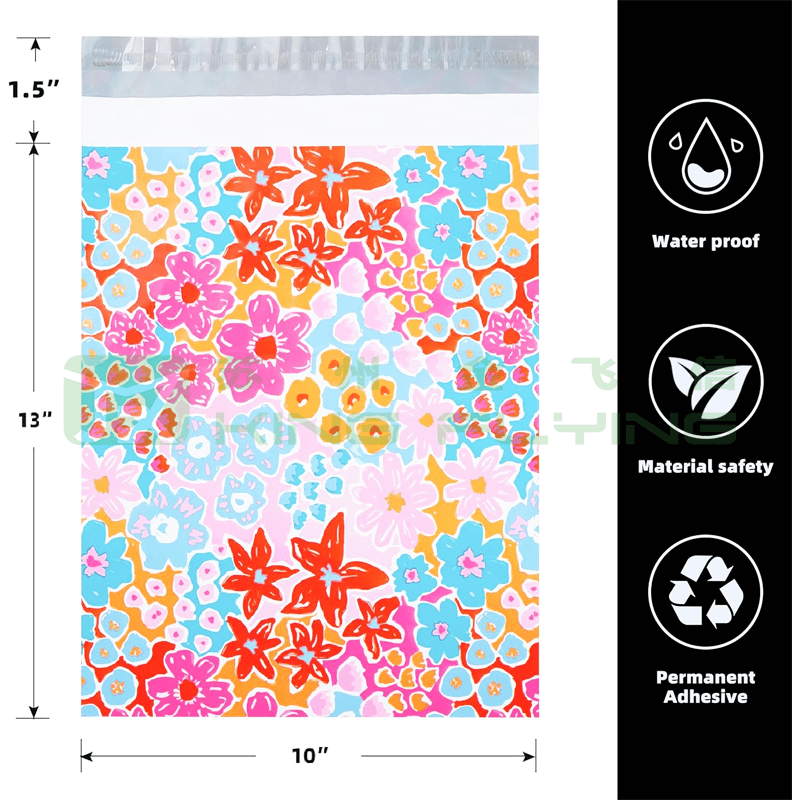 Custom Printed Self-adhesive Plastic Express Shipping Packaging Bag