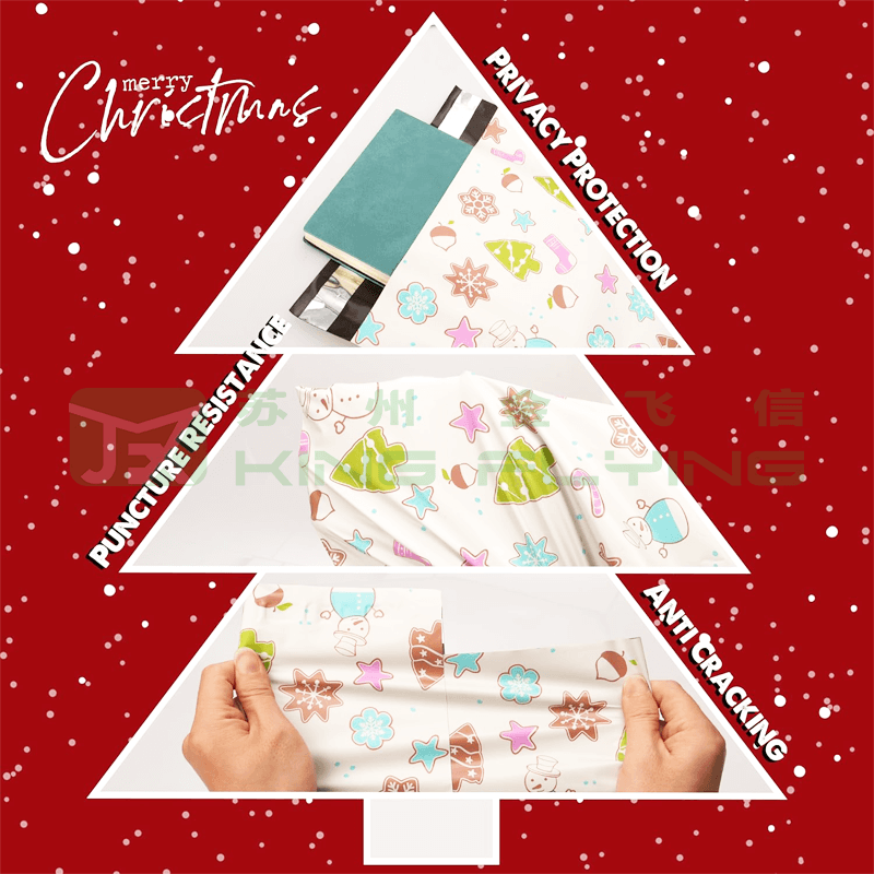 Custom Printed With Logo Recyclable Plastic Courier Bag For Clothes