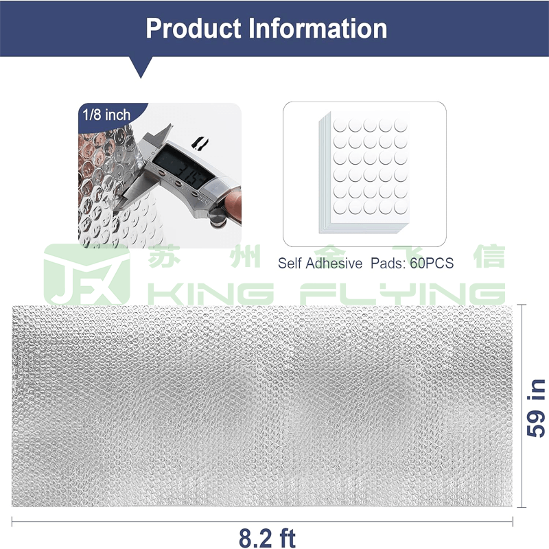 Aluminium Bubble Foil Radiator Heat Insulation Packaging Building Material