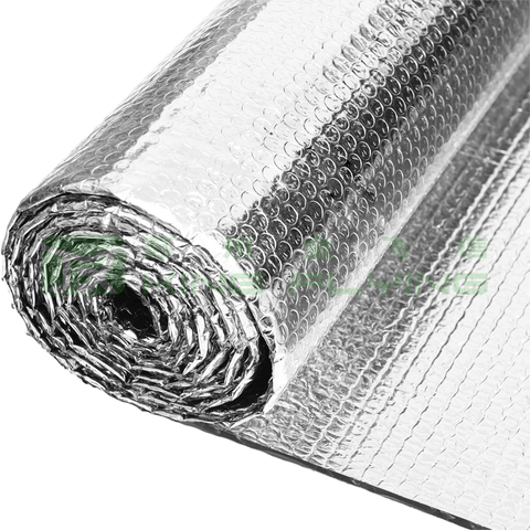 Aluminum Bubble Foil Insulation Fire Resistant Thermal Packaging Material