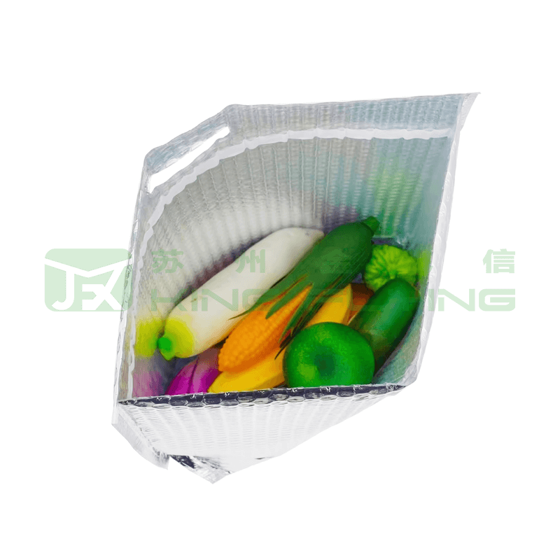 Commercial Size Aluminum Bubble Tote Bag For Bulk Food Packaging