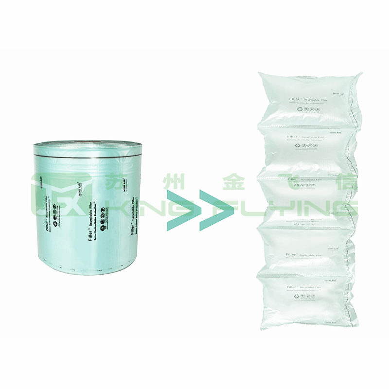 Customizable HDPE Air Cushion Pillow Packaging Bag With Logo Printing