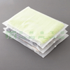 Custom Zipper Zip Lock Transparent Frosted Plastic Garment Packaging Bag