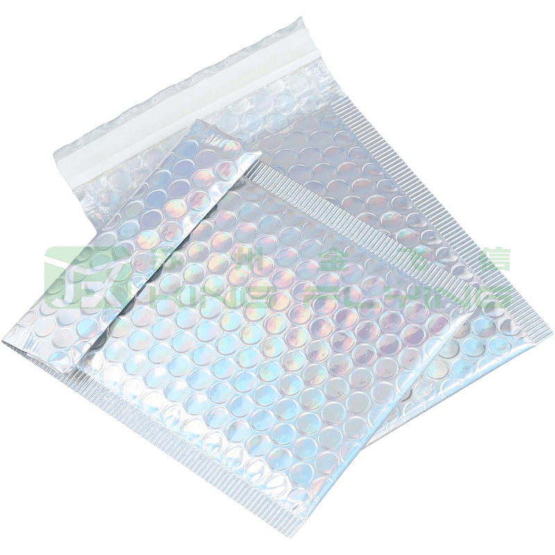 Wholesale Customized Printed Metallic Bubble Packaging Mailing Bag