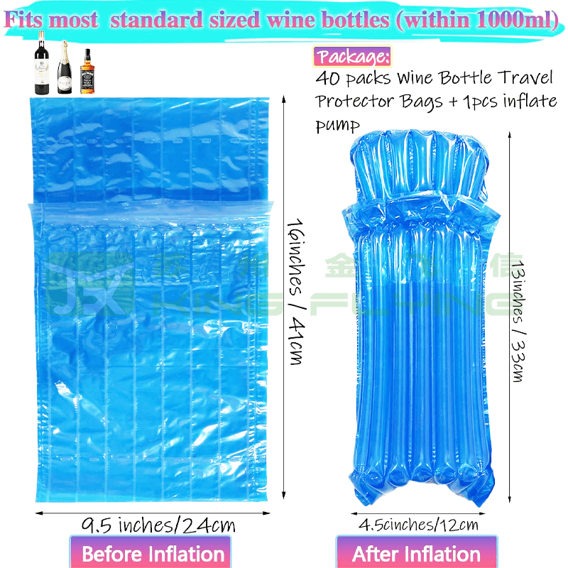 Air Cushion Column Packaging Bag For Automated Inflation System